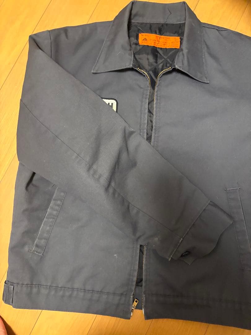 70s タロンジップmade in USAレッドキャップ ワークジャケット