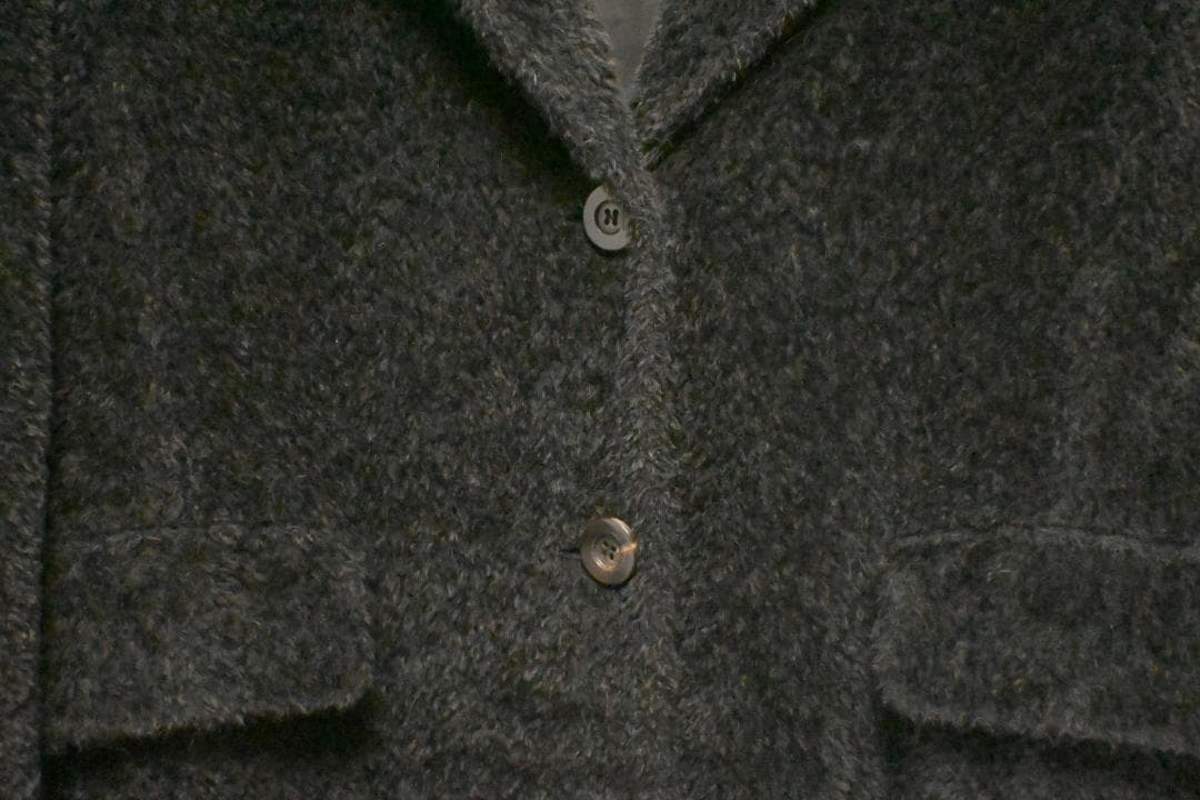Max Mara シャギーコート ブラック 40サイズ 白タグ アルパカ 美品