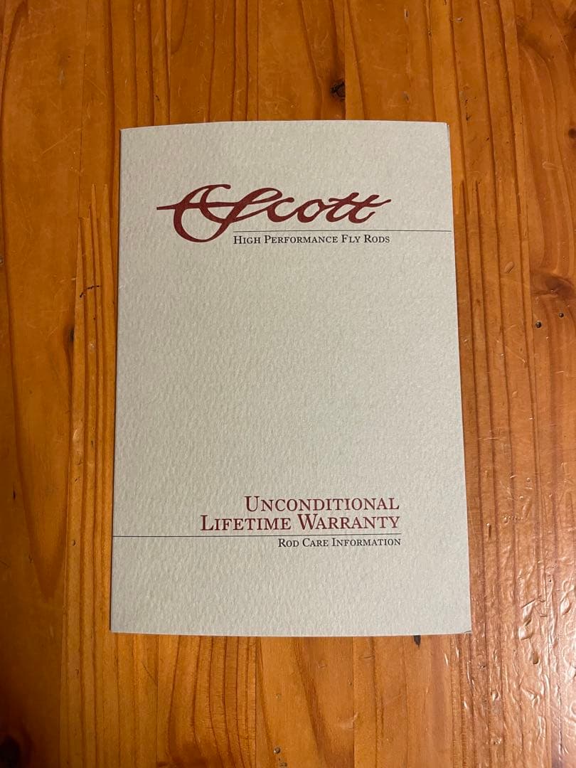 Scott Fly Rods Gシリーズ　9f 6番