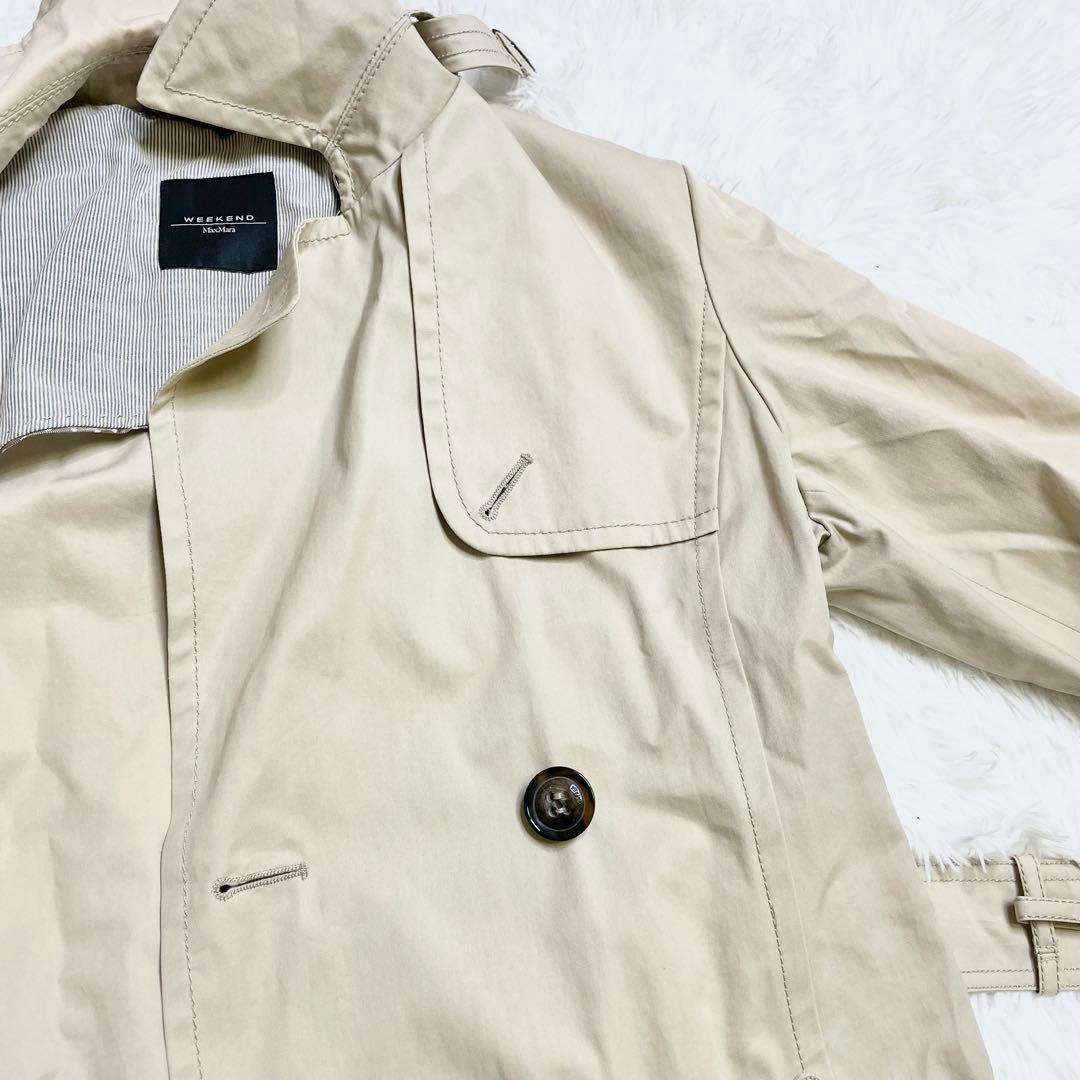 美品✨ Max Mara WEEKEND トレンチコート サイズ44 ベージュ