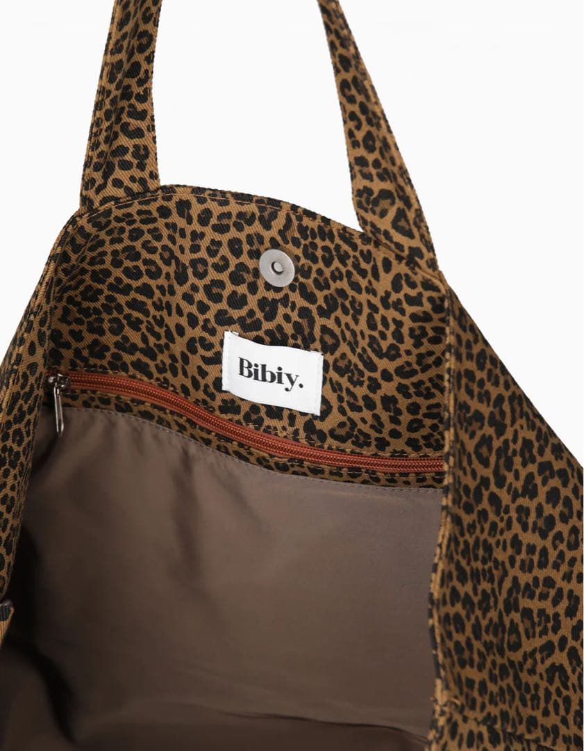 バッグ MAISON BIBIY. LEOPARD TOTE