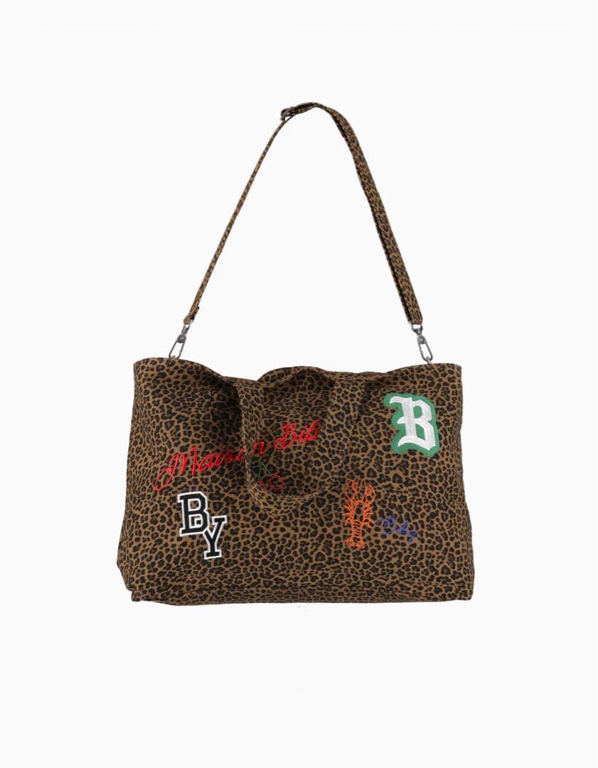 バッグ MAISON BIBIY. LEOPARD TOTE