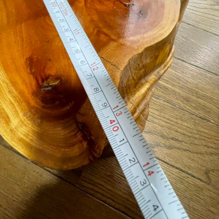 花台　壺敷き　花瓶敷き　一枚板　切り株