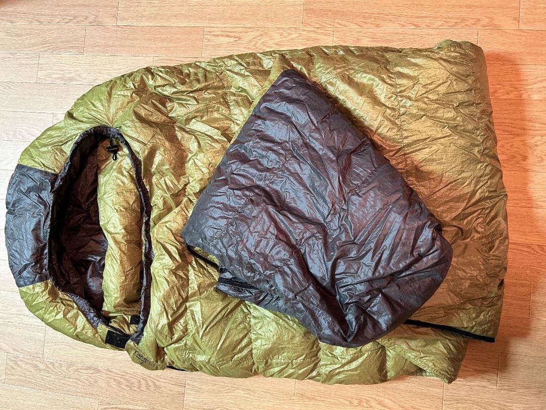 Takemo Sleeping Bag 3 ダウンシュラフ　保管バック付き