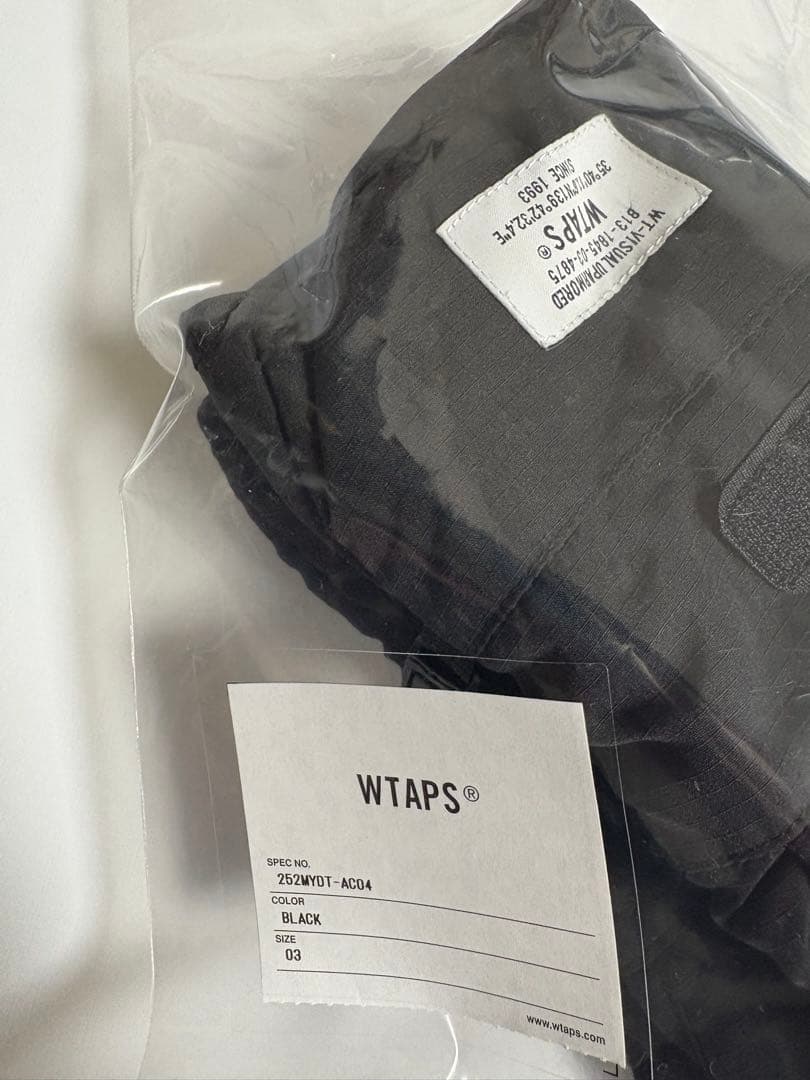 WTAPS ブラック ミトン ZKMVOT-ACDA 03