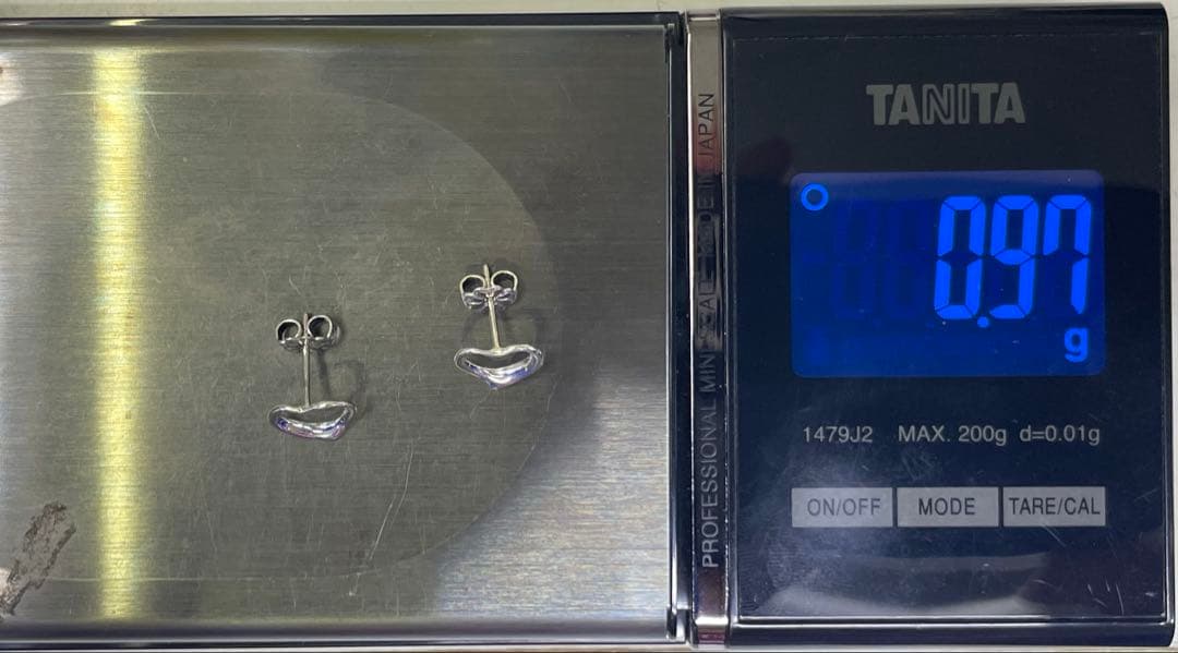 Tiffany&Co. シルバーピアス オープンハート エルサペレッティ