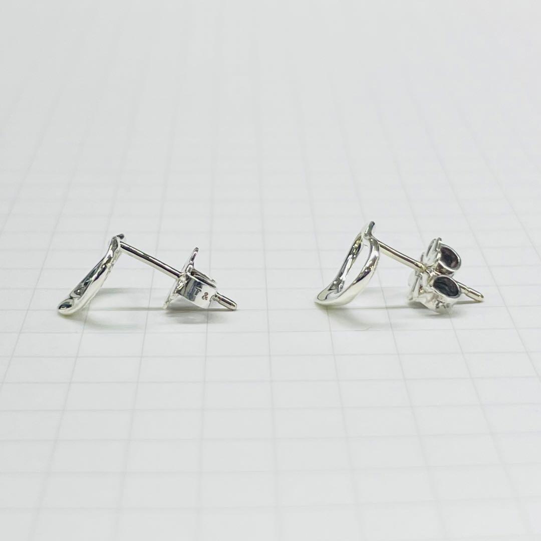 Tiffany&Co. シルバーピアス オープンハート エルサペレッティ