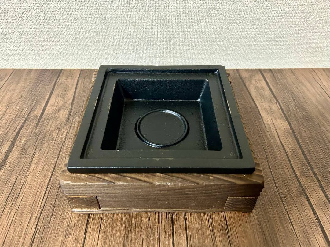 【美品】南部鉄器 鉄鍋 いろり鍋 スタンド付き