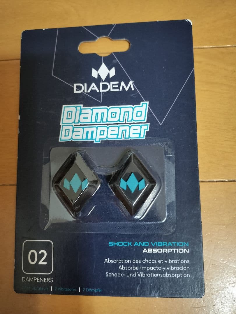 ダイアデム　DIADEM テニス振動止め　Diamond Dampener 2個