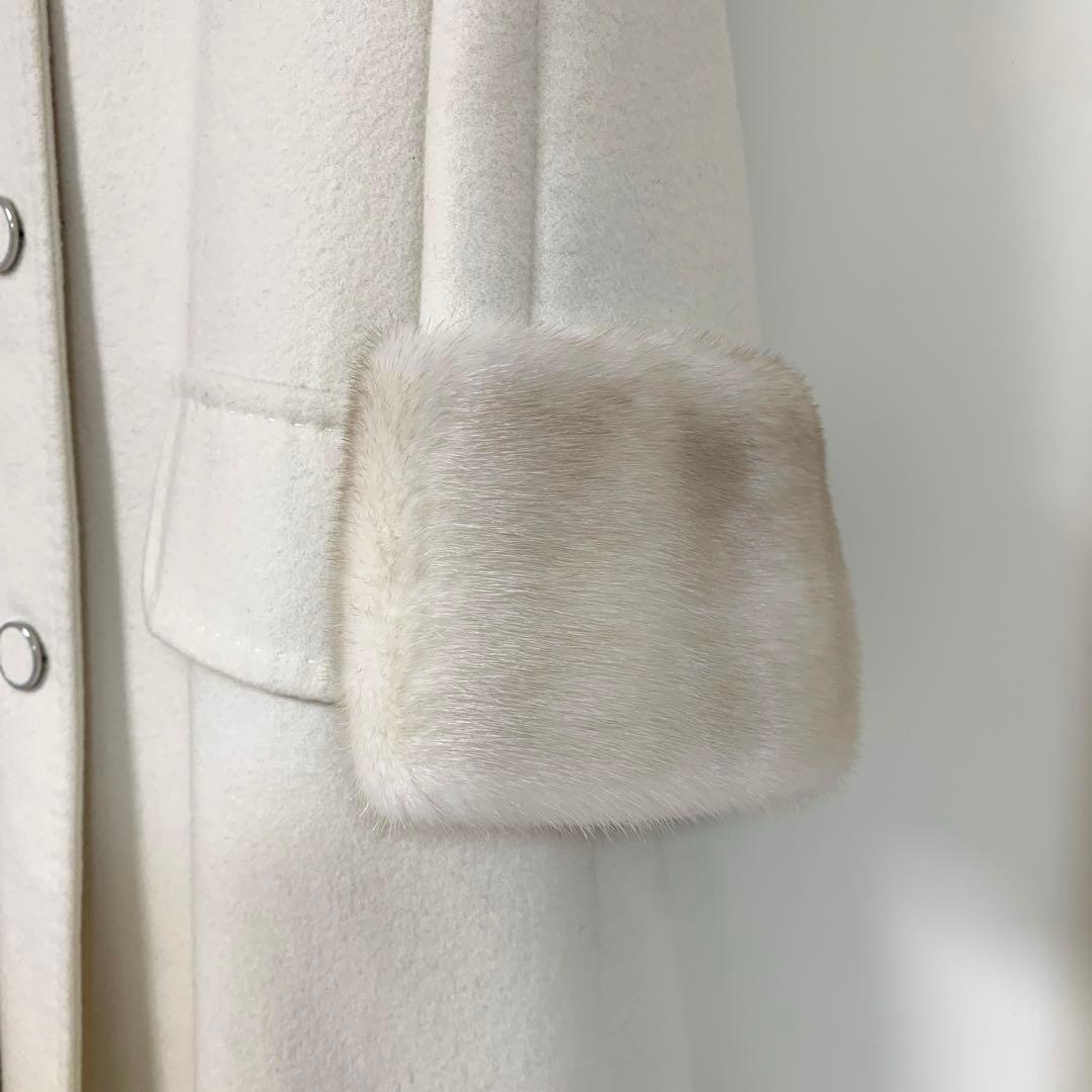 FOXEY BOUTIQUE ロングコートフォクシー　美品　38 カシミヤ