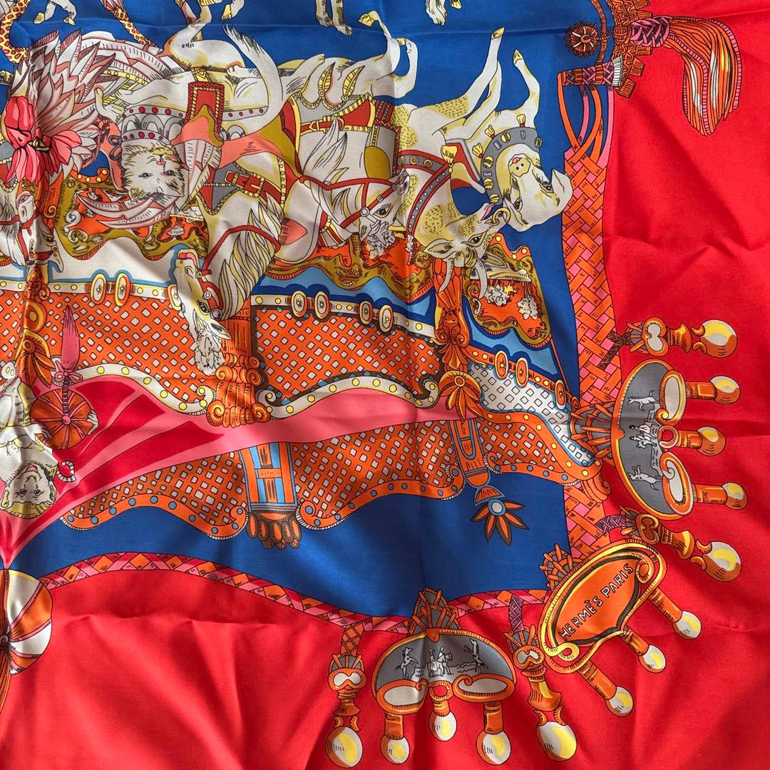 HERMES エルメス　スカーフ