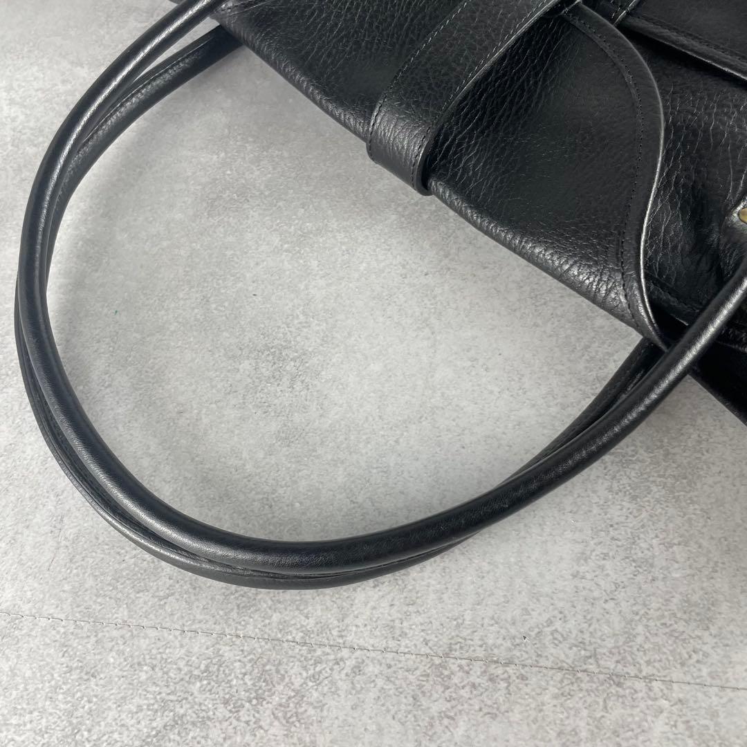 入手困難✨ フェリージ ヘルメットバッグ A4資料 メンズ ビジネスバッグ 黒色