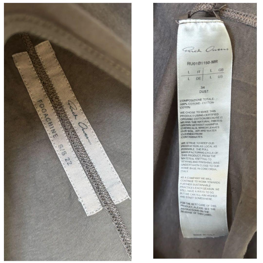 トップス Rick Owens BASIC RIB TANK