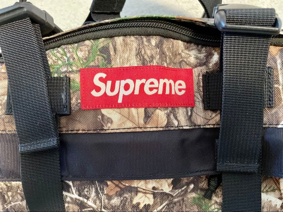 【ほぼ未使用】Supreme Waist Bag 19FW Real Tree®