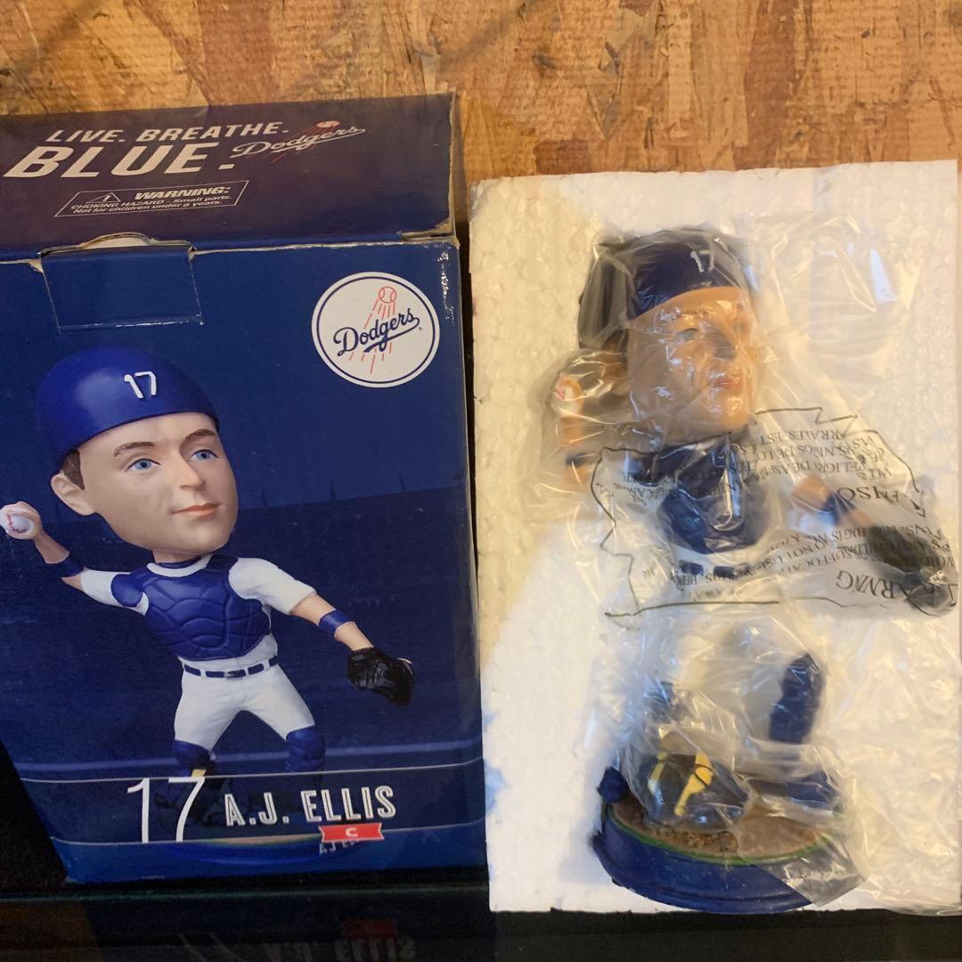 A.J. Ellis フィギュア 17 ロサンゼルス・ドジャース　ボビングヘッド