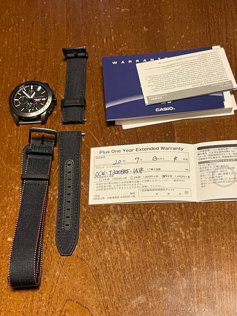 オシアナス BRIEFINGコラボモデルOCW-T3000BRE-1AJR