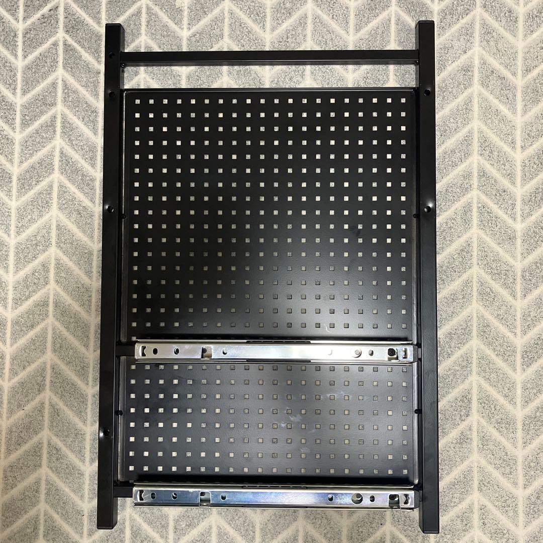 【美品】BHS-380G-BK Bauhutteゲーム機収納ラック