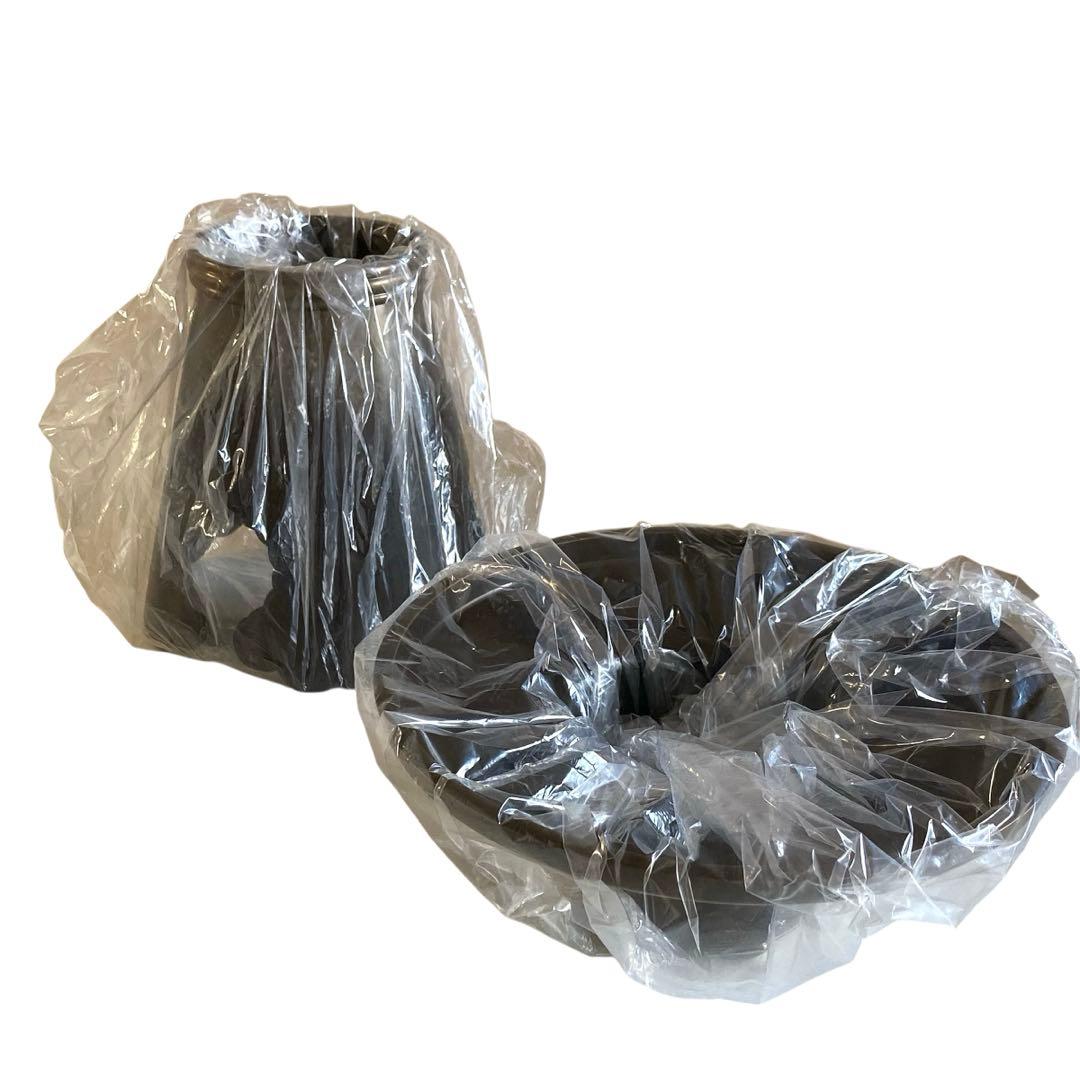 【未使用級】池坊 唐銅製 御玄猪 おげんちょ 花器 華道具