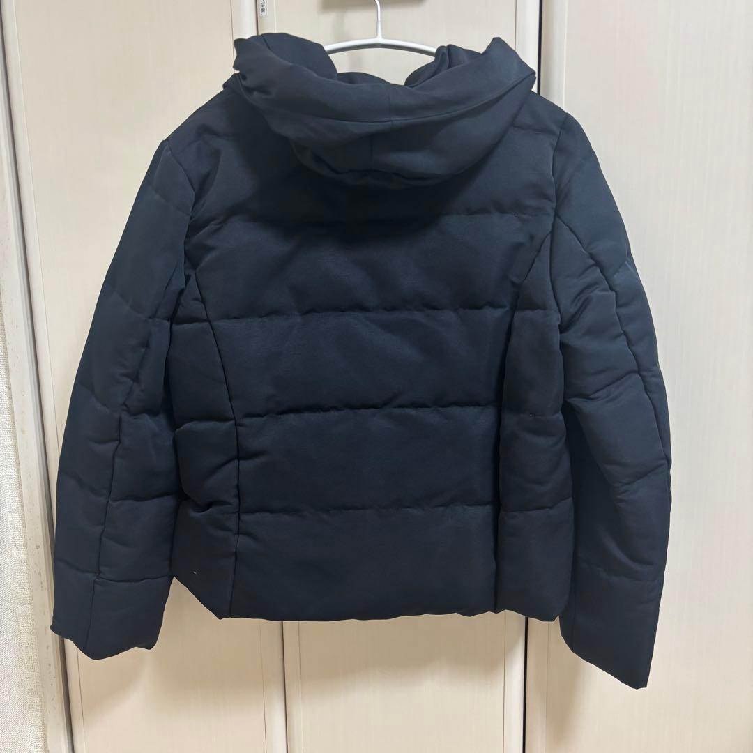 BEAMS HEART / ボリュームネック ショートダウン　ネイビー