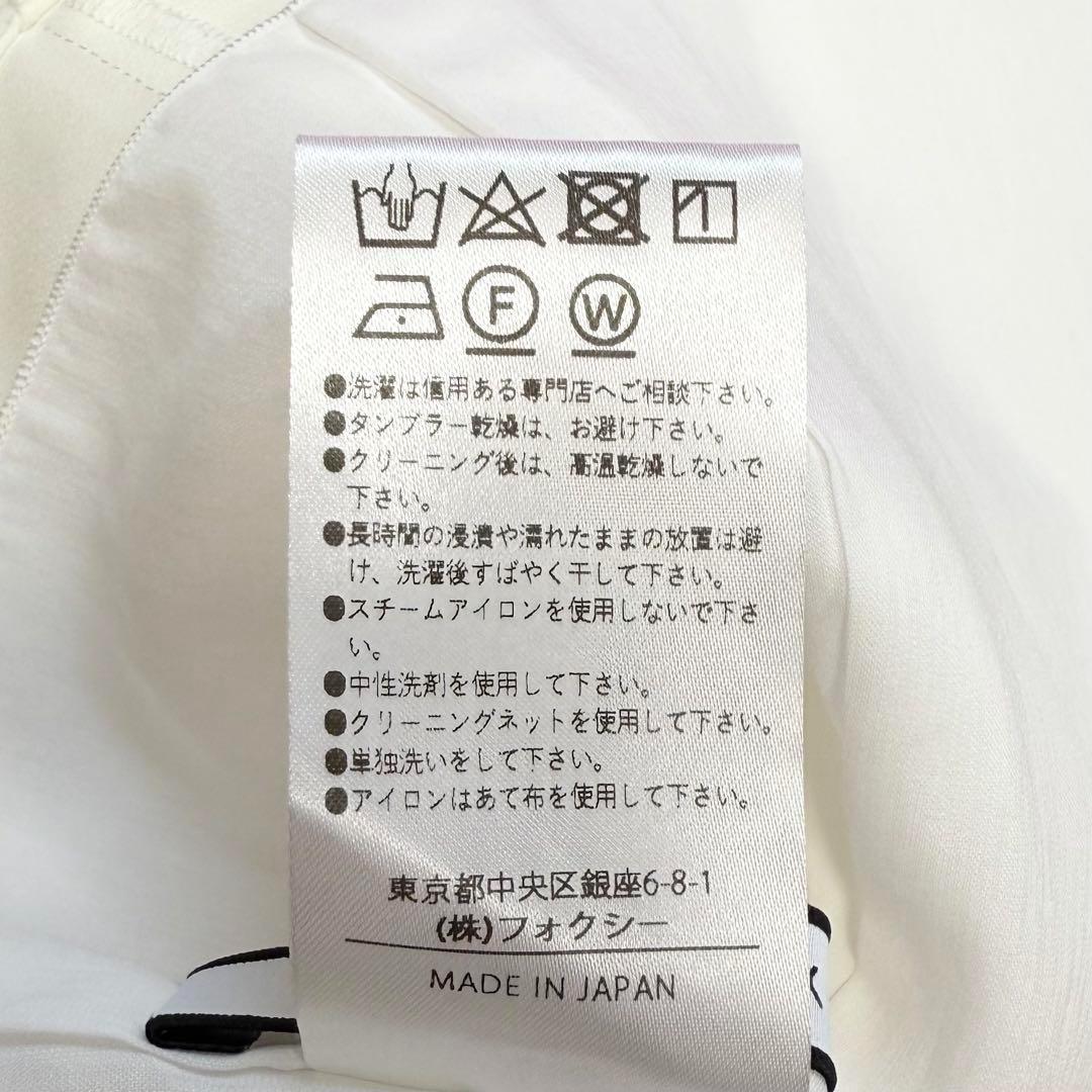 【美品✨】フォクシーニューヨーク　トップス　ブラウス　エデン　38