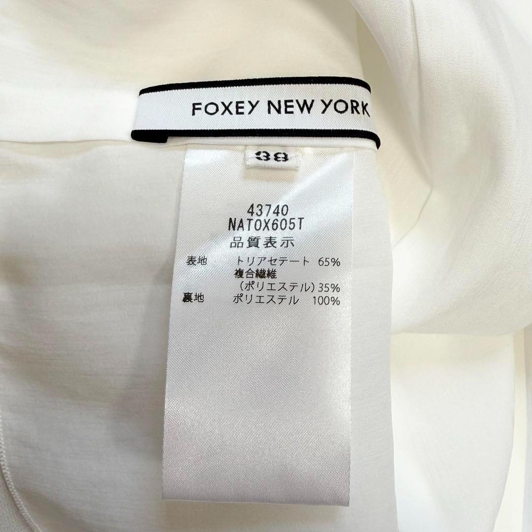 【美品✨】フォクシーニューヨーク　トップス　ブラウス　エデン　38