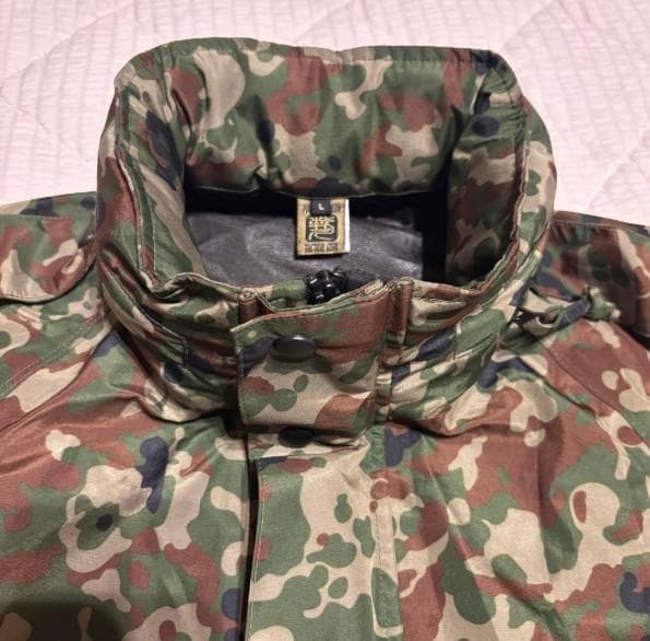 戦人 鎧 迷彩 レインウェアー 鎧 ゴアテックス 自衛隊 戦闘服