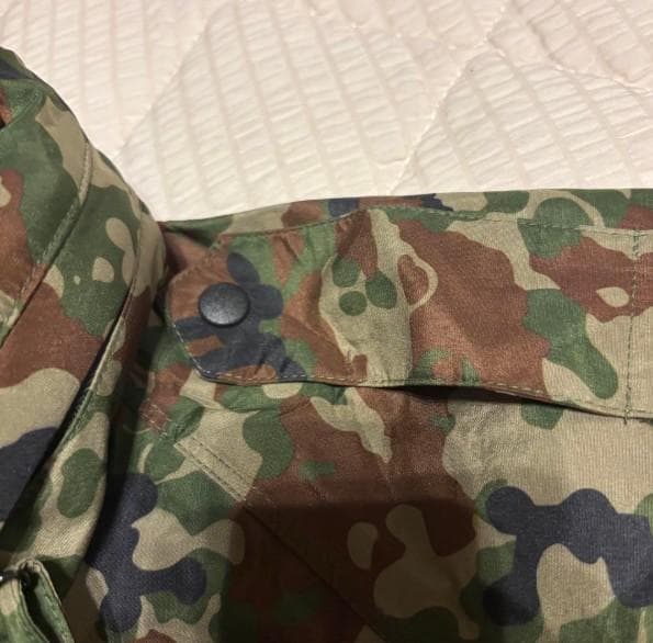 戦人 鎧 迷彩 レインウェアー 鎧 ゴアテックス 自衛隊 戦闘服