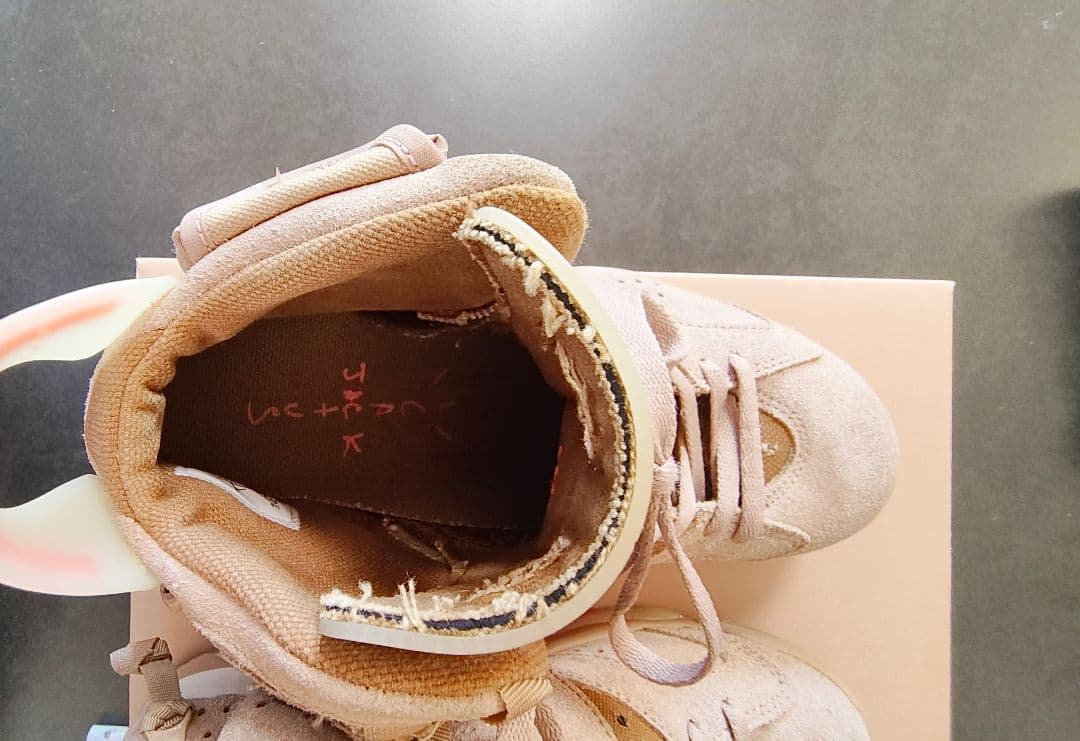 【超お得】air jordan6 TravisScott ナイキ　ジョーダン6