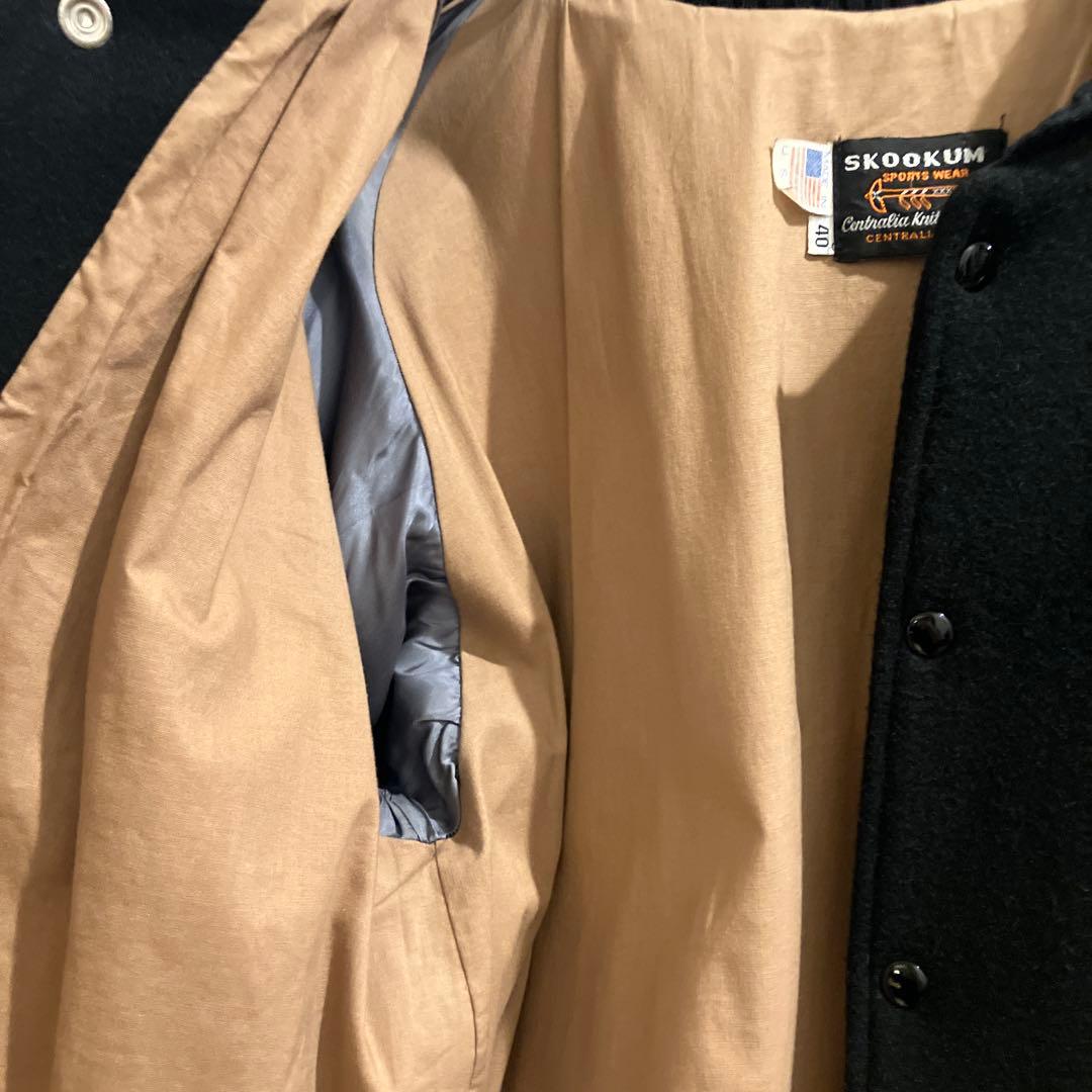 ★SKOOKUM★USA製 スタジャン　ファラオジャケット　size 40