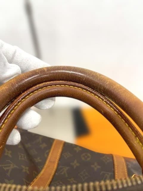 ルイヴィトン モノグラム キーポル ボストンバッグ ヴィンテージ ネームタグ付