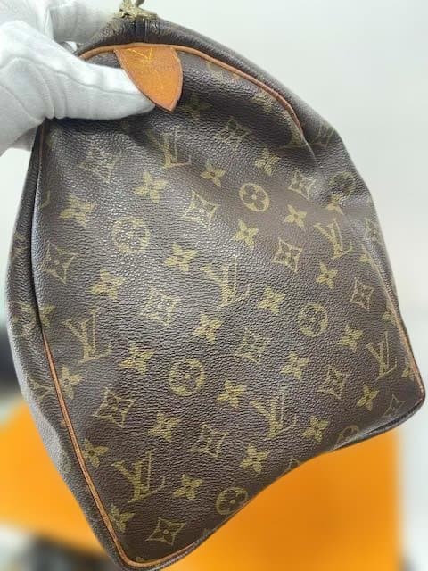ルイヴィトン モノグラム キーポル ボストンバッグ ヴィンテージ ネームタグ付