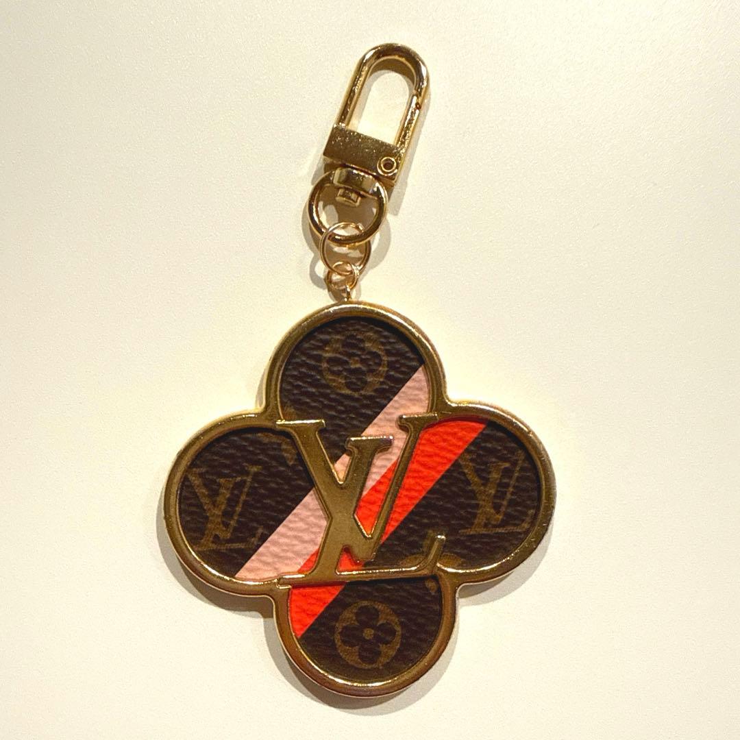 LOUIS VUITTON ルイヴィトン モノグラム　チャームキーホルダーピンク