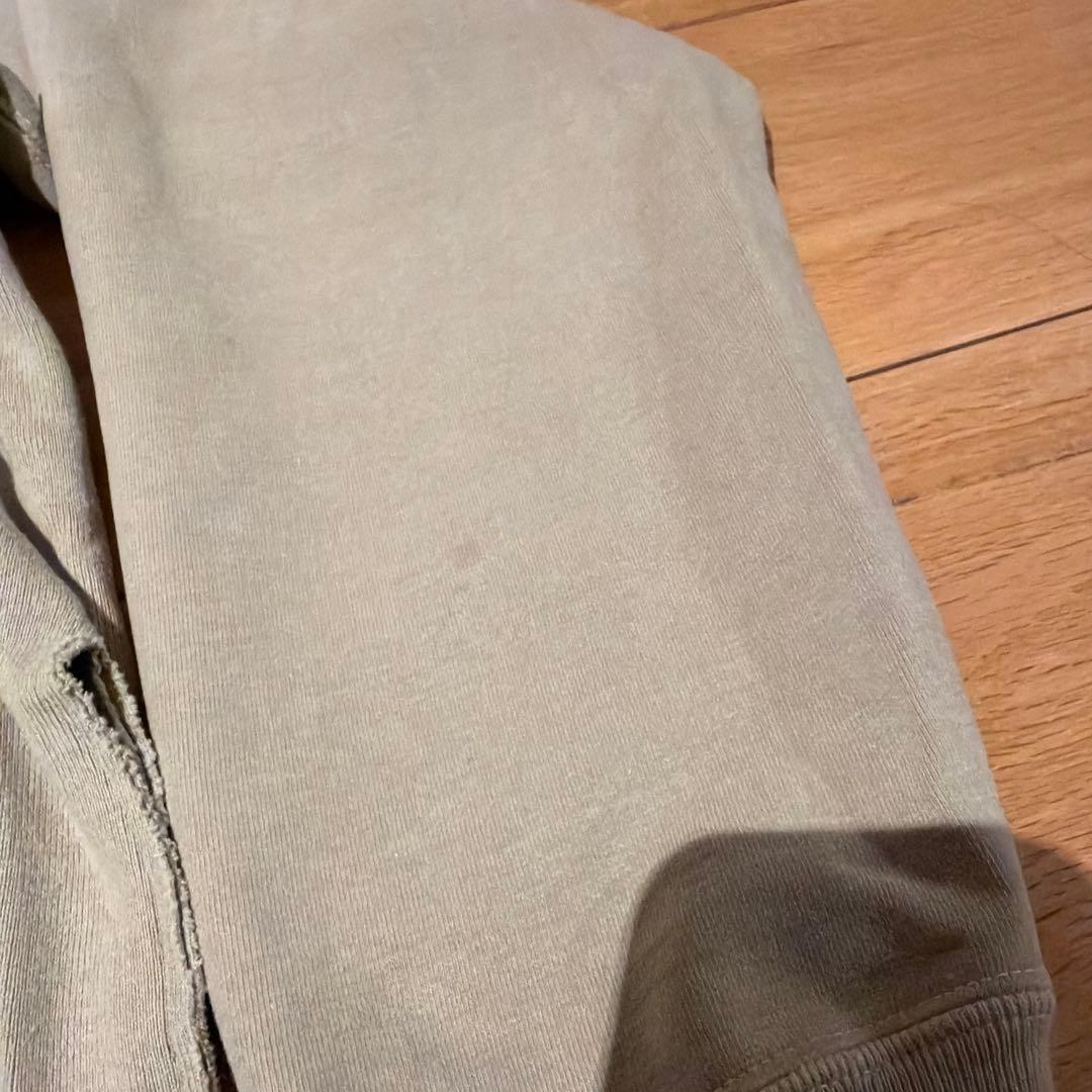 AURALEE オーラリー　リメイクパーカー　ベージュ　雰囲気系　カットオフ