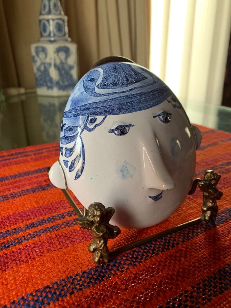 ビヨンヴィンブラッド　レアなビンテージ1989年の手書き一点物の仮面！