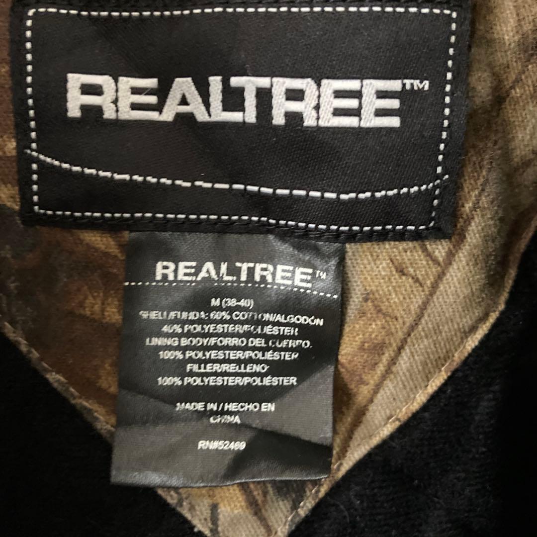 さ*な様 REALTREE 総柄リアルツリープリント中綿キルティングジャケッMア