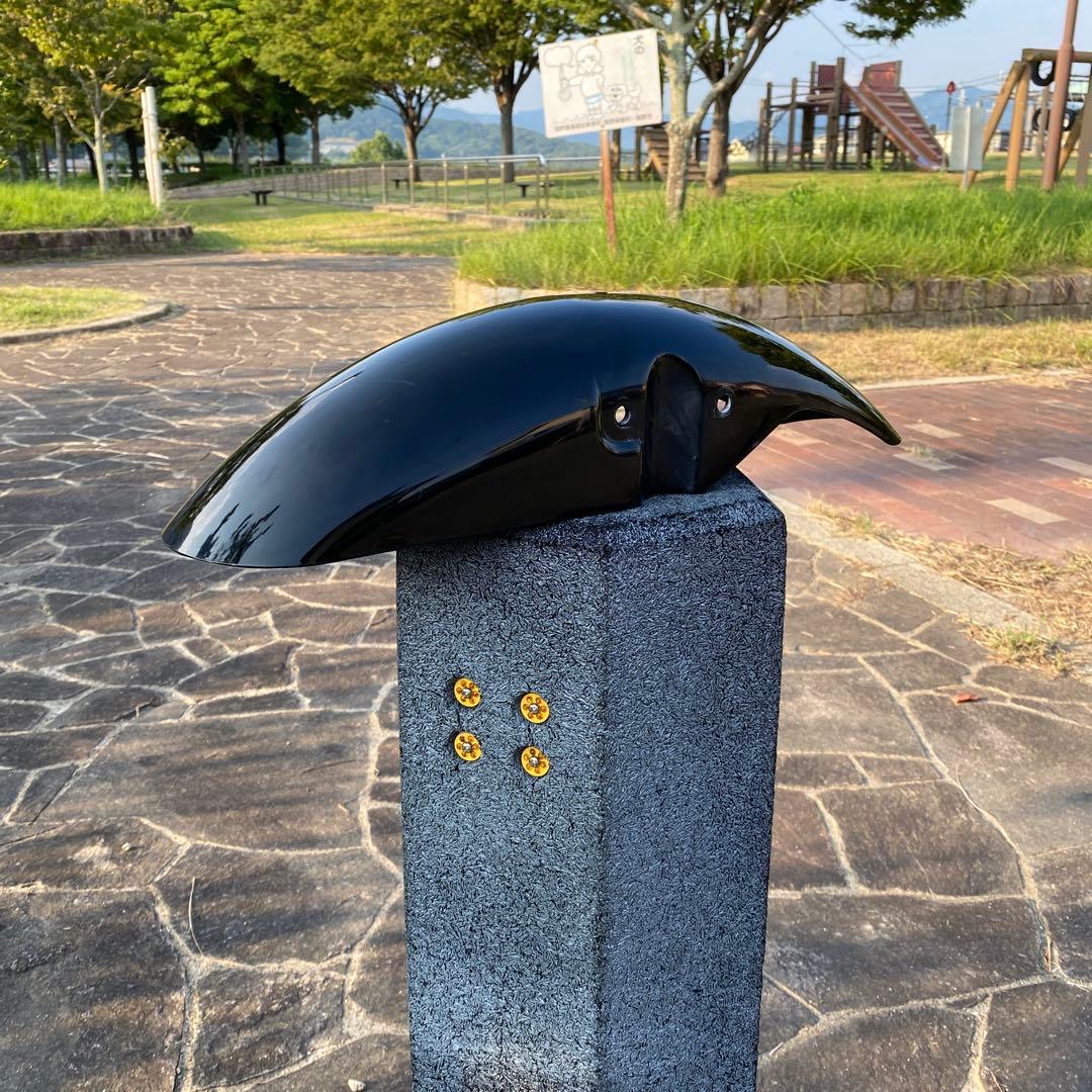 ホンダ マグナ50 NS-1 純正フロントフェンダーガラスコーティング