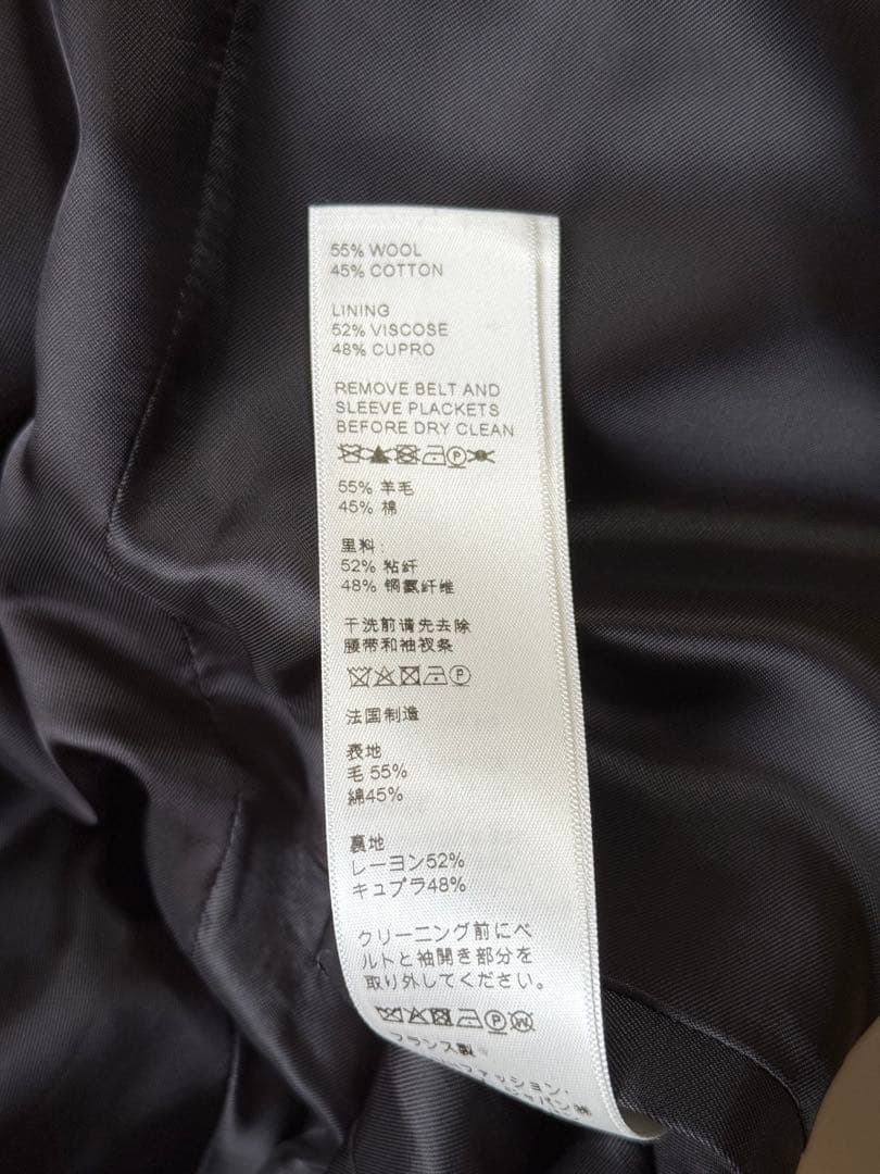 CELINE トレンチコート　34