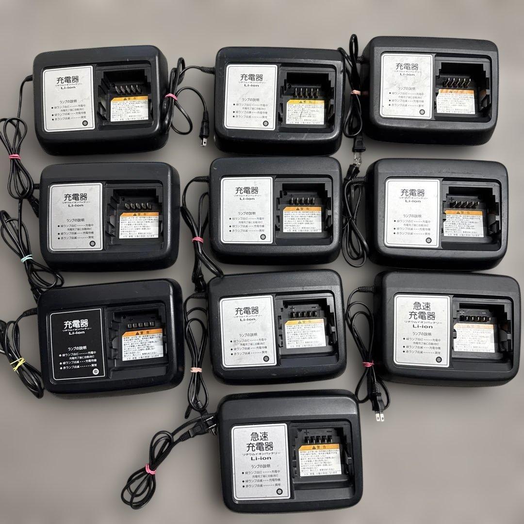 ヤマハ電動自転車充電器　10台まとめ