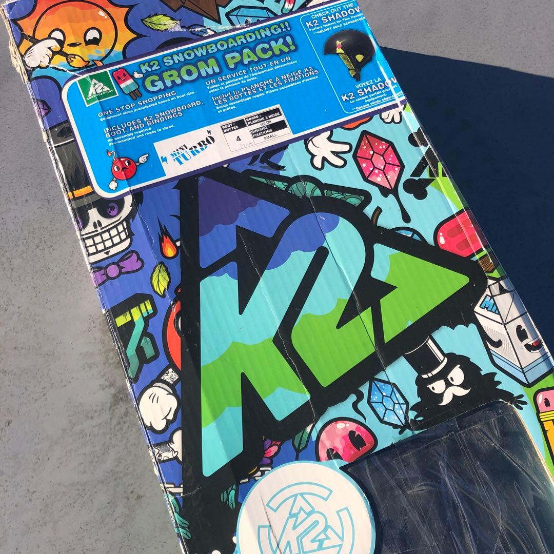 K2 Mini Turbo スノーボード　120 キッズ