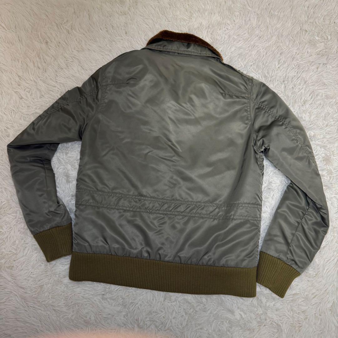 ☆美品 Schott A-2 フライトジャケット 38 USAモデル ファー襟☆