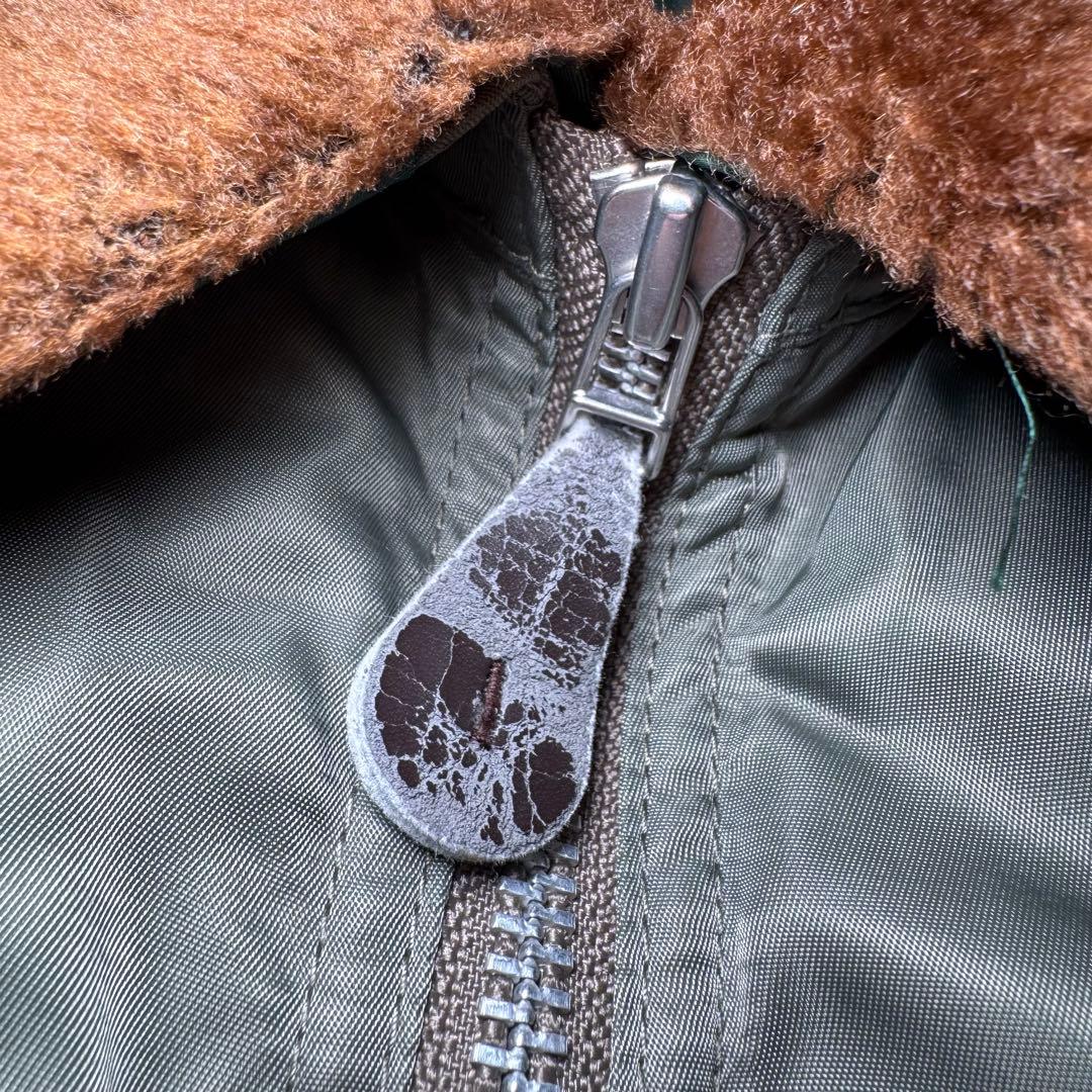 ☆美品 Schott A-2 フライトジャケット 38 USAモデル ファー襟☆