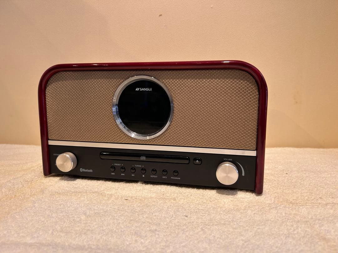 マ*ュ様 SANSUI　CDステレオシステム　SMS-800BT　展示品