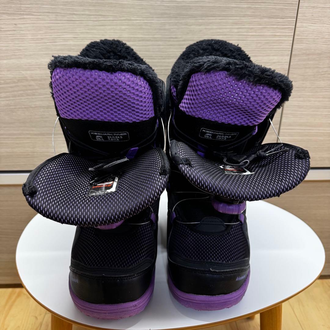 キスマークkissmark 女性　スノーボード　24.0-24.5 ブーツ