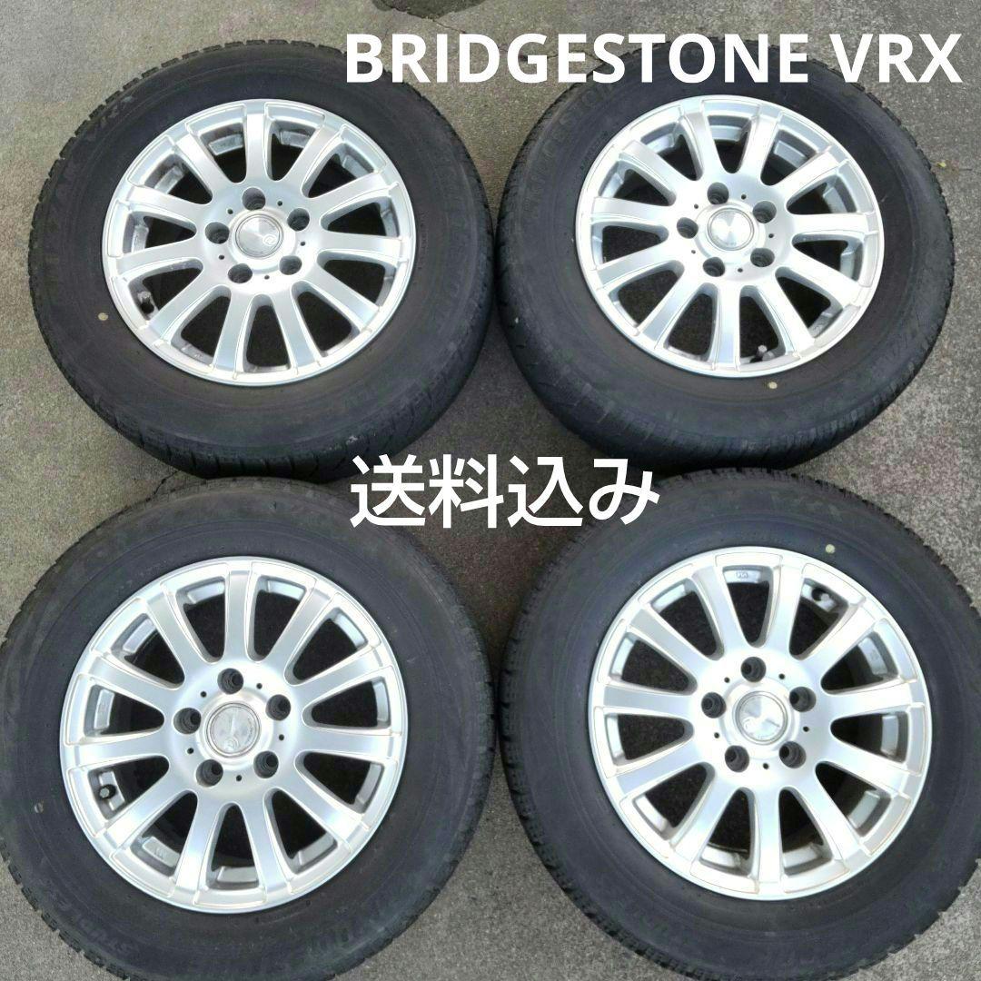 スタッドレスタイヤホイール付き BRIDGESTONE VRX 4本