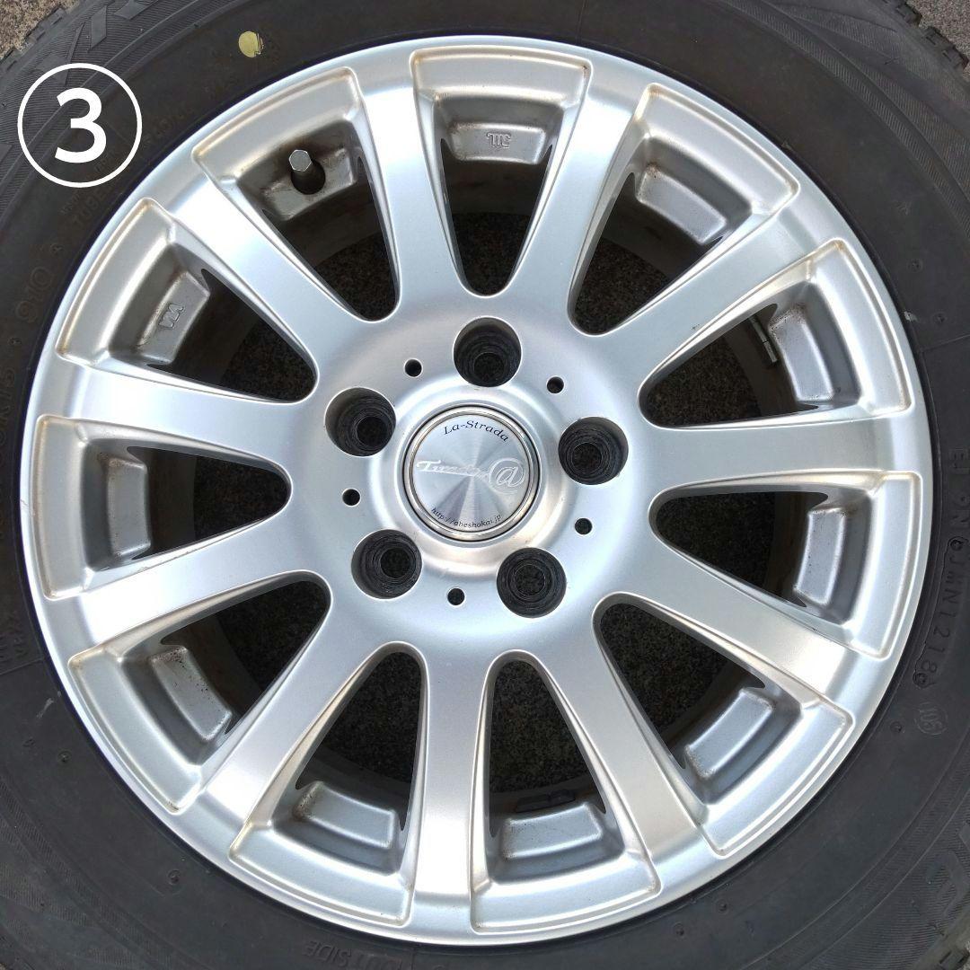 スタッドレスタイヤホイール付き BRIDGESTONE VRX 4本