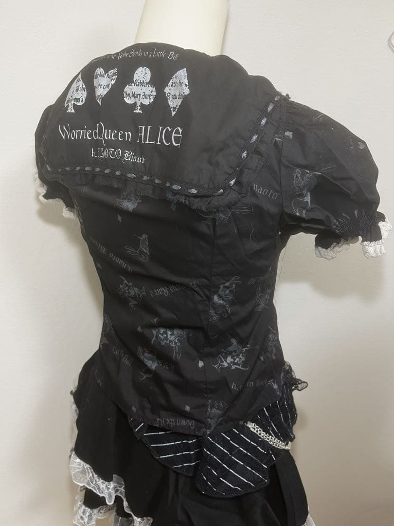 00s archive h.naoto blood エイチナオト 半袖 ブラウス