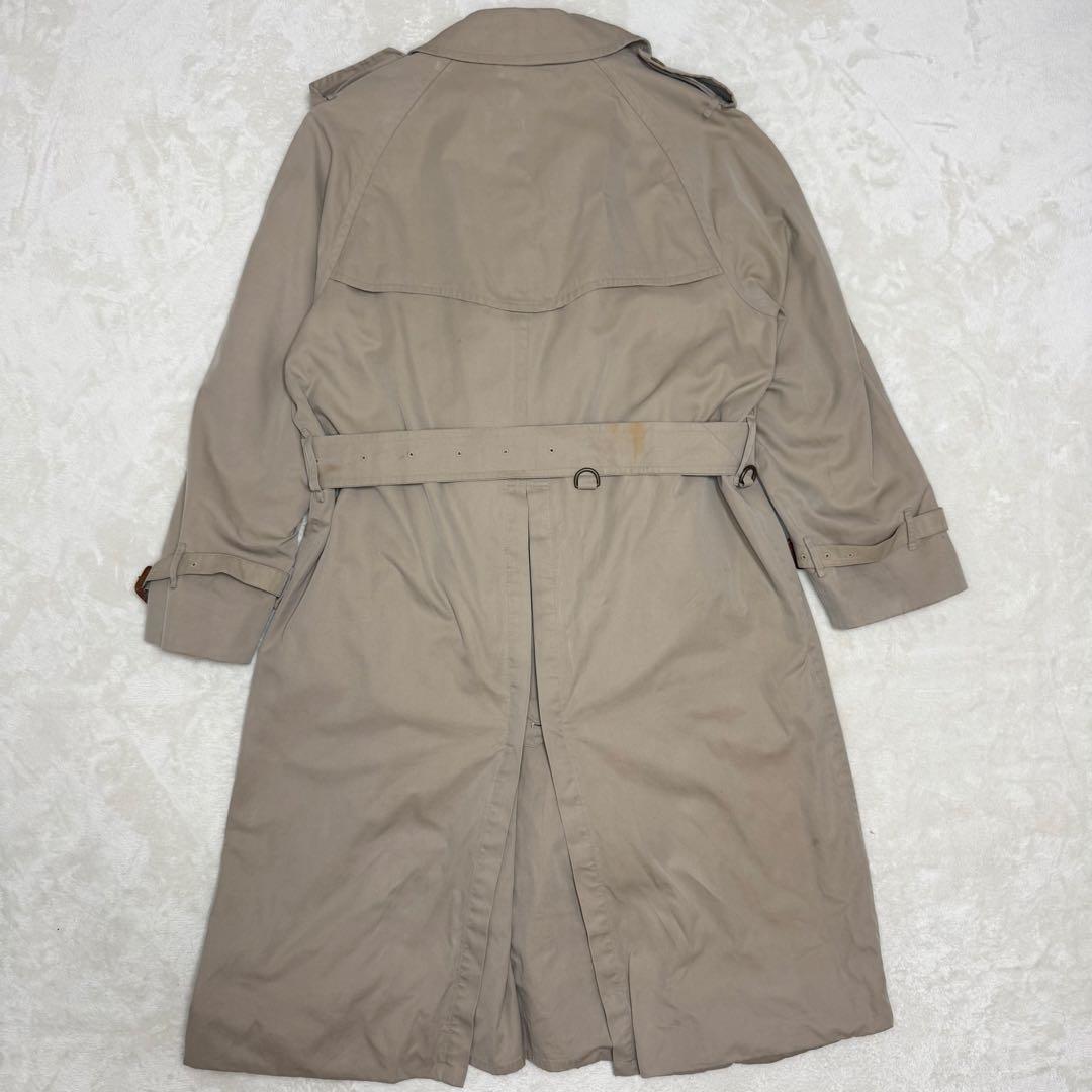 Burberry トレンチコート　ロング　ノバチェック　ベージュ　メンズ　L