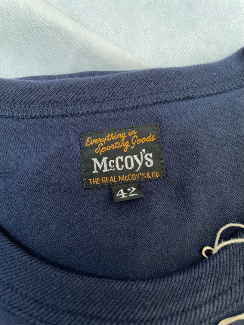 あさたろうリアルマッコイズ 長袖Tシャツ　ネイビー　XLサイズ