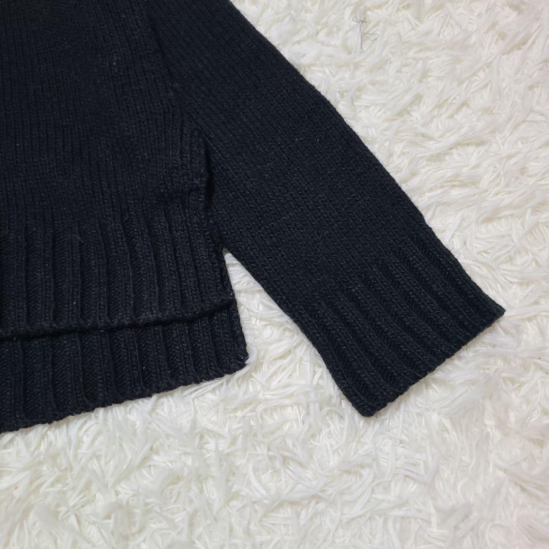 ✨️現行モデル✨️PINK HOUSE ロゴ ニット タートルネック ケーブル