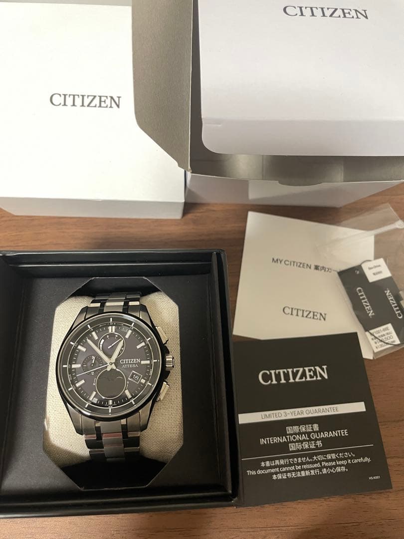 シチズン アテッサ ムーンフェイズ BY1001-66